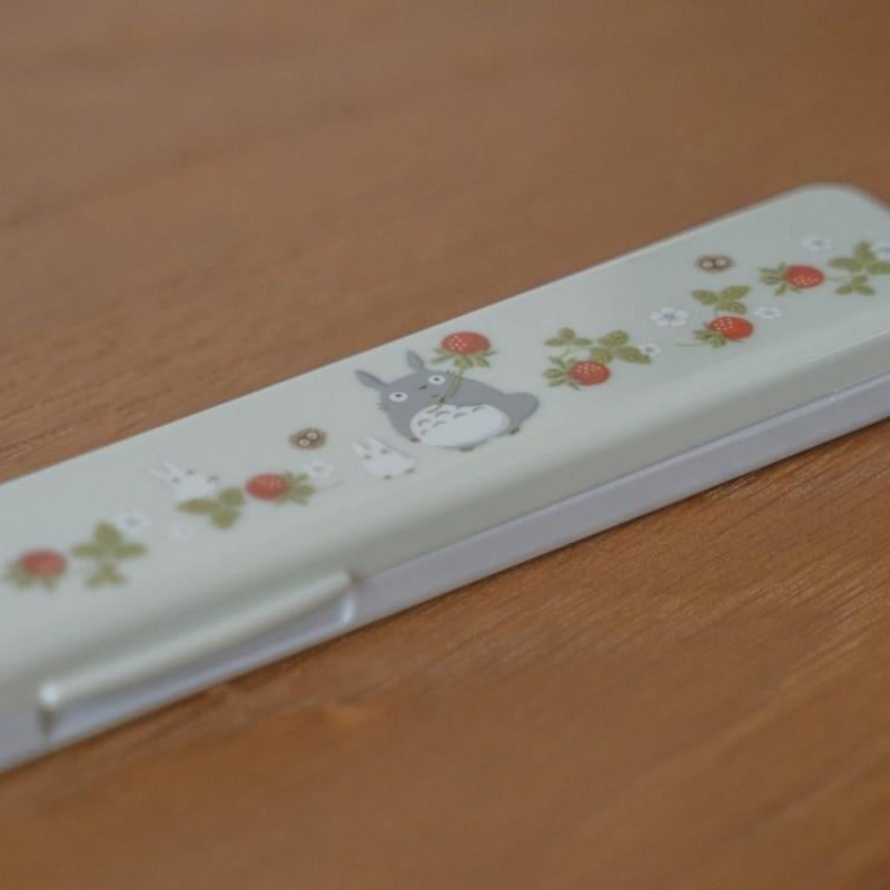 MON VOISIN TOTORO - Collection Framboise - Boîte de baguettes 18cm 
