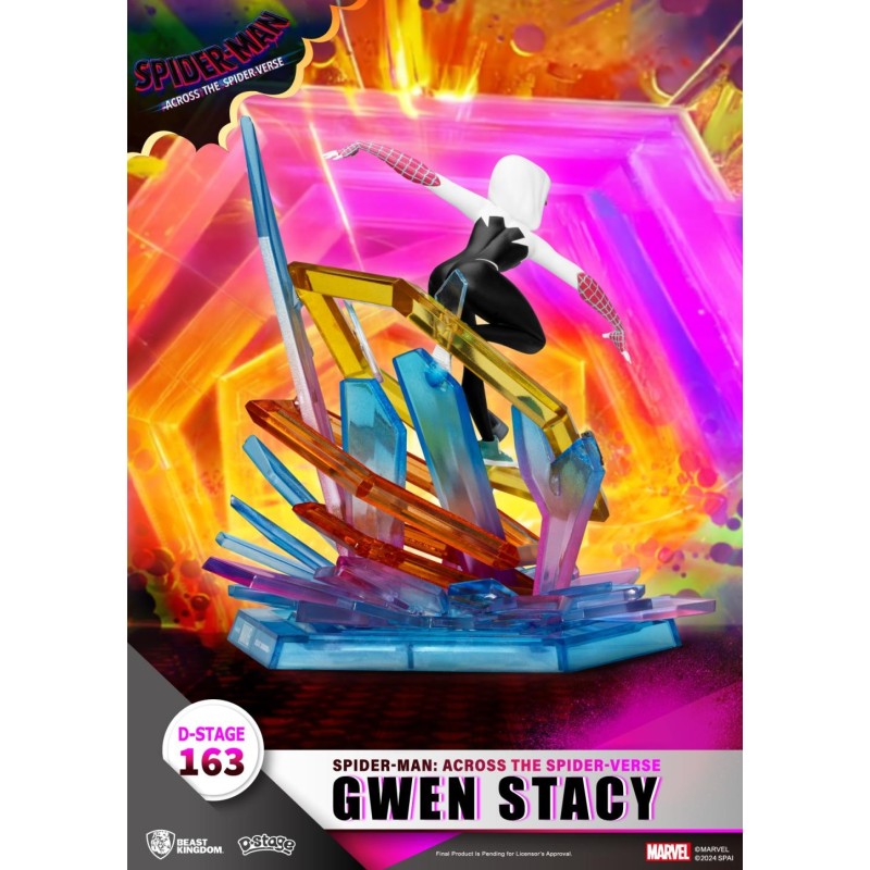 SPIDER-MAN ACROSS THE SPIDERVERSE - Gwen Stacy - Diorama D-Stage 15cm 