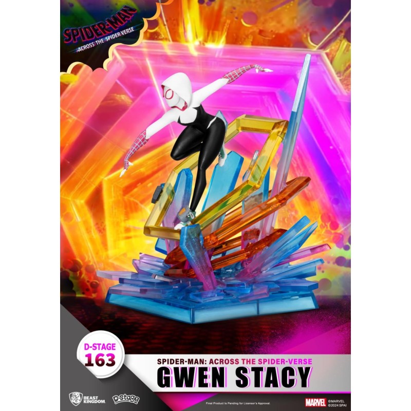SPIDER-MAN ACROSS THE SPIDERVERSE - Gwen Stacy - Diorama D-Stage 15cm 
