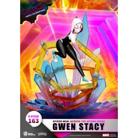 SPIDER-MAN ACROSS THE SPIDERVERSE - Gwen Stacy - Diorama D-Stage 15cm 