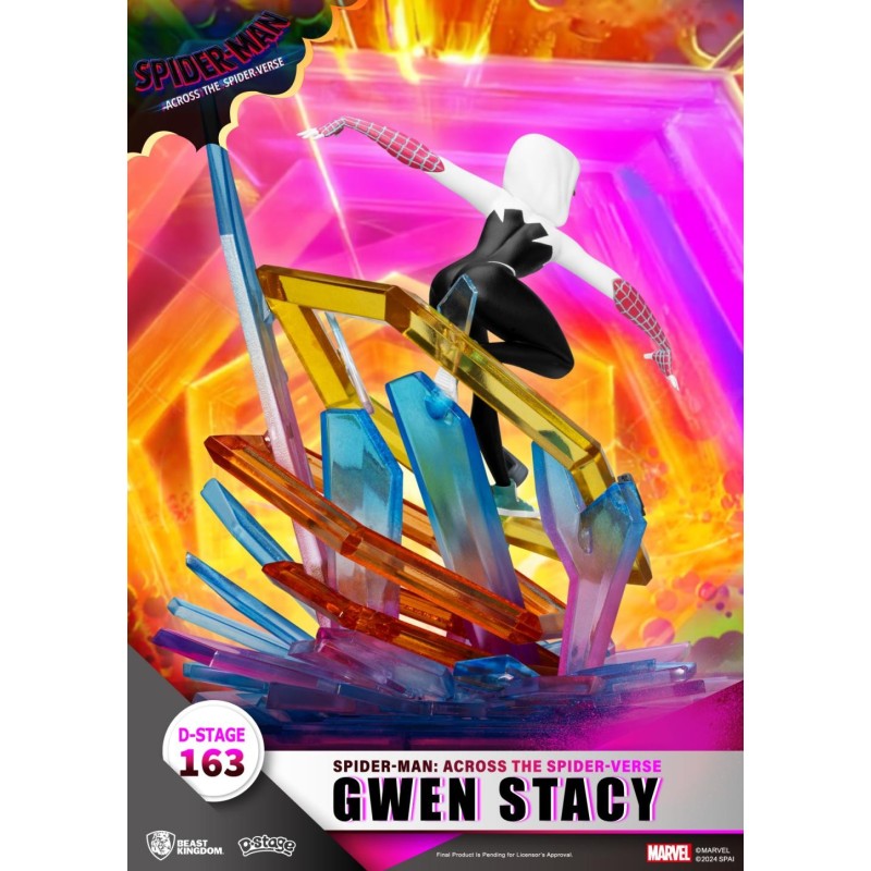 SPIDER-MAN ACROSS THE SPIDERVERSE - Gwen Stacy - Diorama D-Stage 15cm 