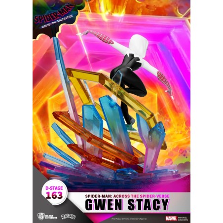 SPIDER-MAN ACROSS THE SPIDERVERSE - Gwen Stacy - Diorama D-Stage 15cm 