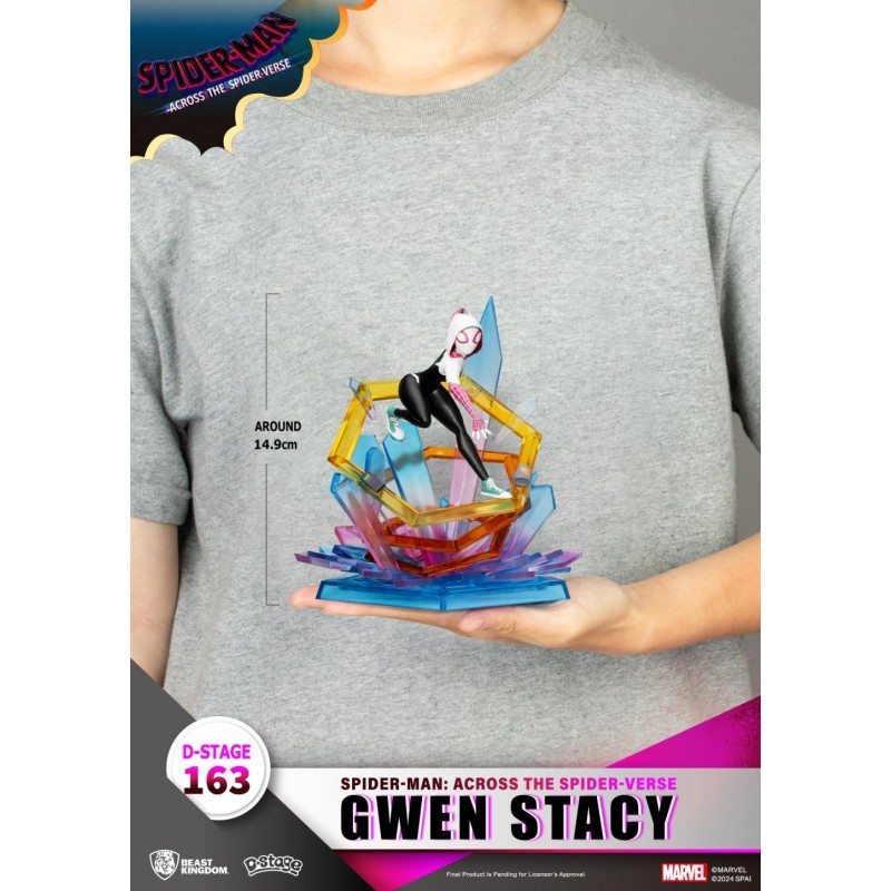 SPIDER-MAN ACROSS THE SPIDERVERSE - Gwen Stacy - Diorama D-Stage 15cm 