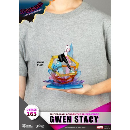 SPIDER-MAN ACROSS THE SPIDERVERSE - Gwen Stacy - Diorama D-Stage 15cm 