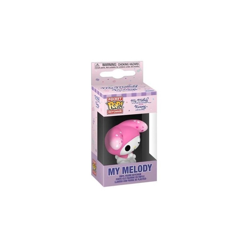 MY MELODY 50EME ANNIVERSAIRE - Pocket Pop Keychain - My Melody 