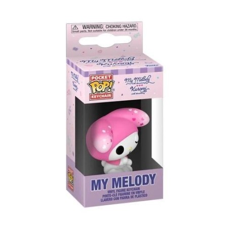 MY MELODY 50EME ANNIVERSAIRE - Pocket Pop Keychain - My Melody 