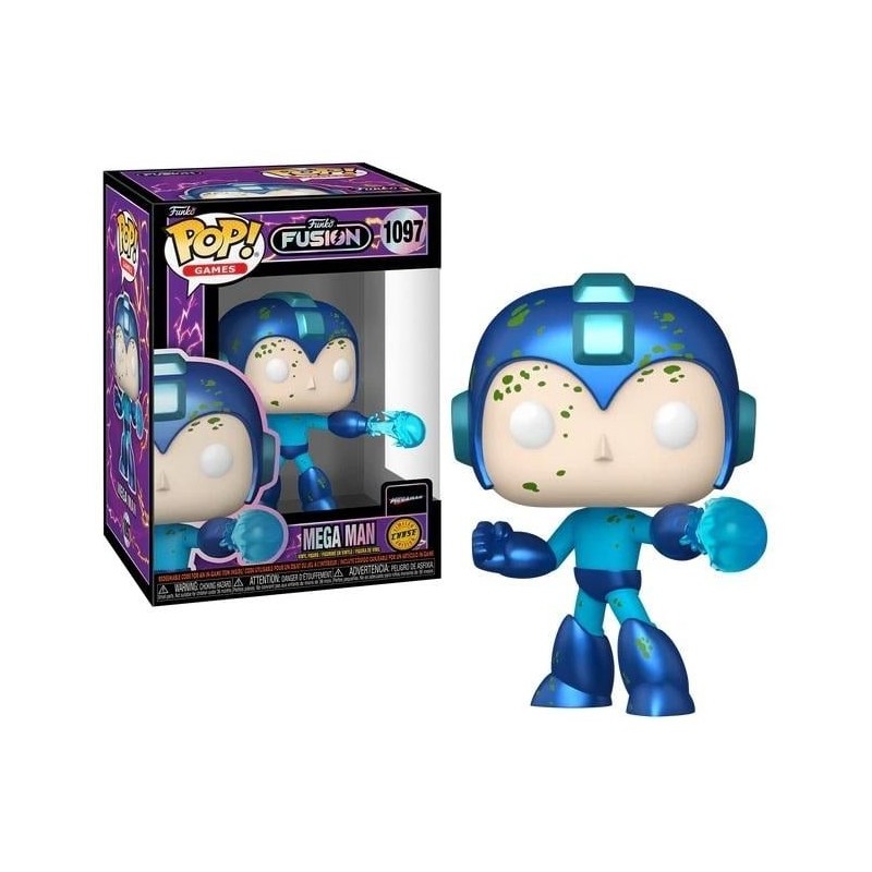 FUNKO FUSION - POP Games N° 1097 - Mega Man avec chase 
