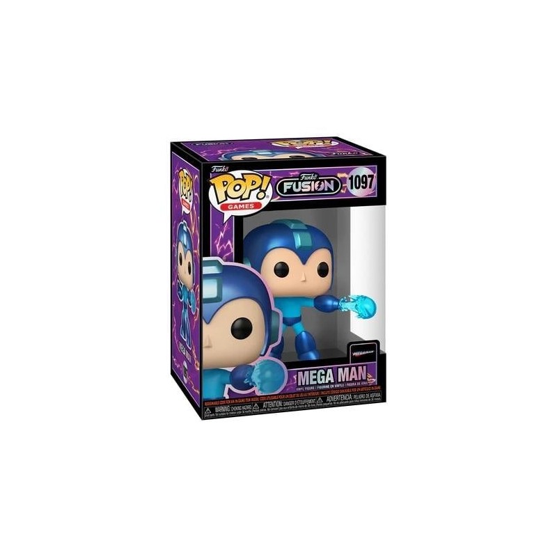 FUNKO FUSION - POP Games N° 1097 - Mega Man avec chase 