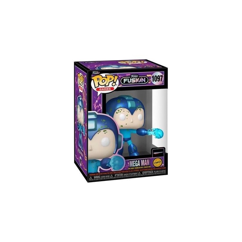 FUNKO FUSION - POP Games N° 1097 - Mega Man avec chase 