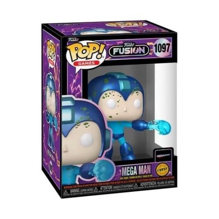 FUNKO FUSION - POP Games N° 1097 - Mega Man avec chase 