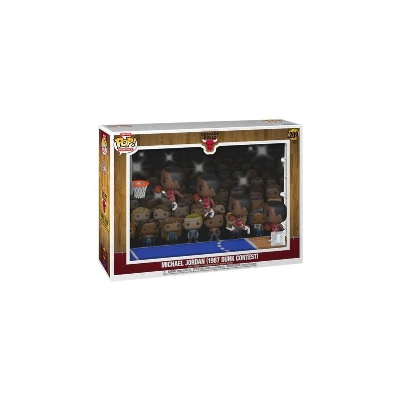 BULLS - POP MOMENTS Deluxe N° 209 - MJ ('87 Dunk Contest) 