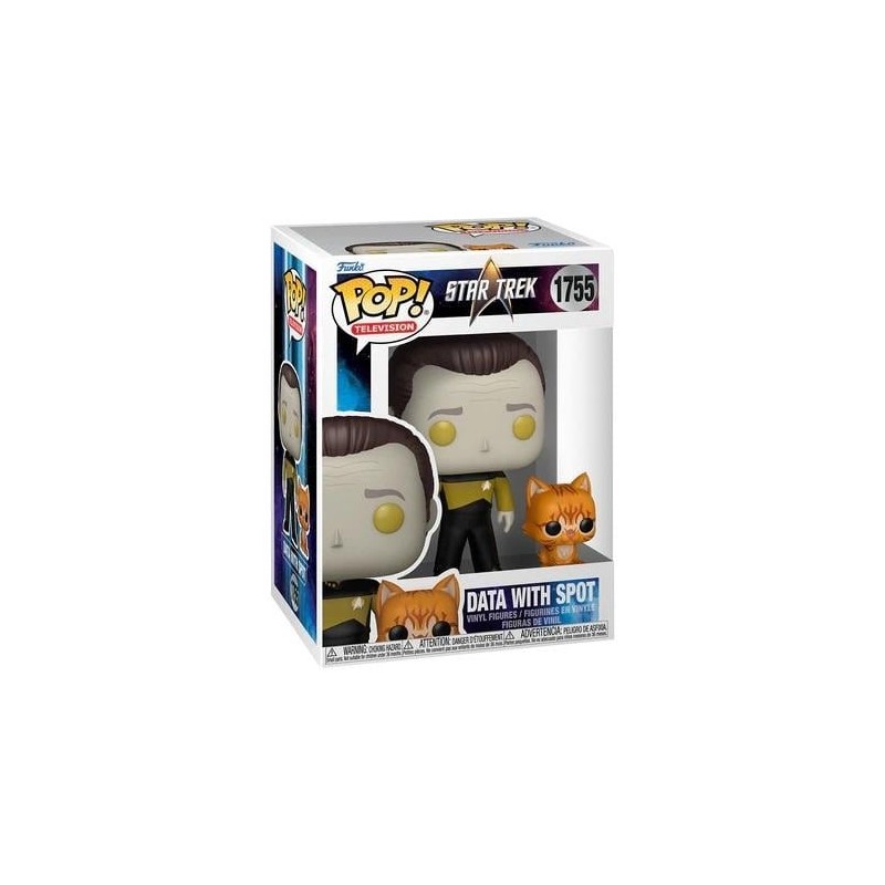 STAR TREK THE NEXT GENERATION - POP & Buddy N° 1755 - Data avec Spot 