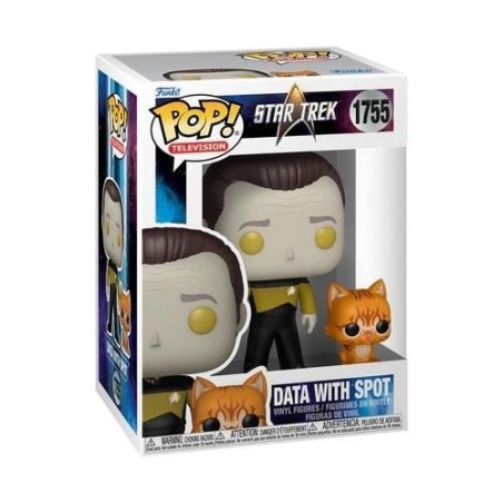 STAR TREK THE NEXT GENERATION - POP & Buddy N° 1755 - Data avec Spot 
