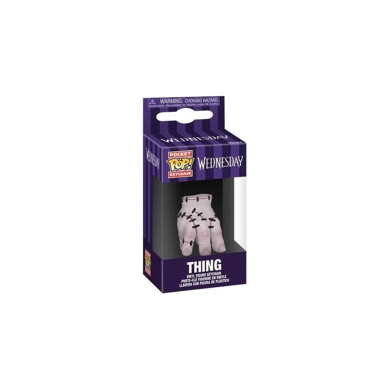 MERCREDI - Pocket Pop Keychain - La Chose 