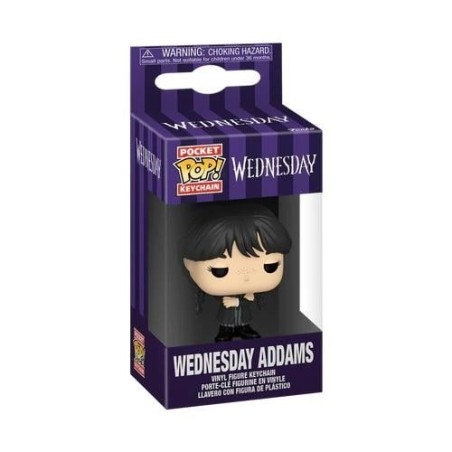 MERCREDI - Pocket Pop Keychain - Mercredi Addams (Veste noir) 