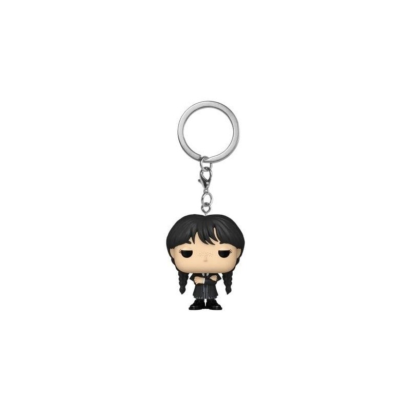 MERCREDI - Pocket Pop Keychain - Mercredi Addams (Veste noir) 