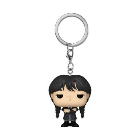 MERCREDI - Pocket Pop Keychain - Mercredi Addams (Veste noir) 