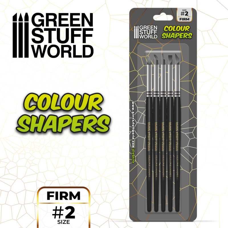 Pinceau Silicone - Colour Shapers TAILLE 2 -...
