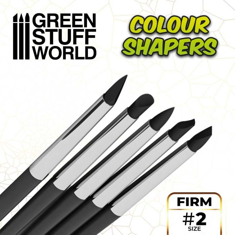 Pinceau Silicone - Colour Shapers TAILLE 2 -...