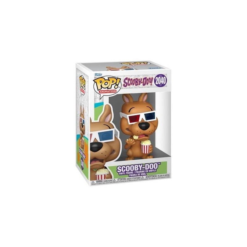 SCOOBY DOO - POP Animation N° 2040 - Scooby Doo (Lunettes 3D) 