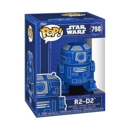 STAR WARS - POP N° 798 - R2-D2 (Blueprint) 