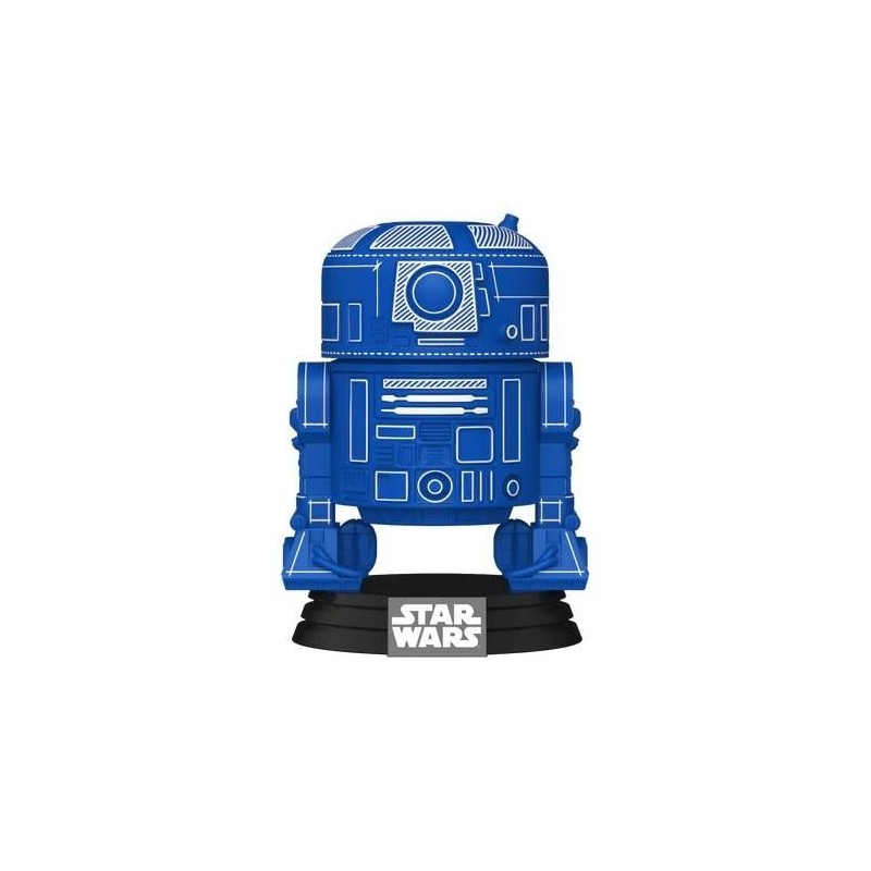 STAR WARS - POP N° 798 - R2-D2 (Blueprint) 