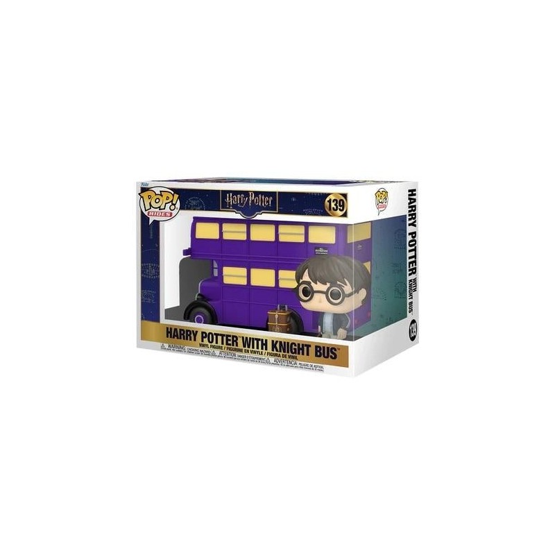 HARRY POTTER - POP Ride Super Deluxe N° 139 - Harry avec Magicobus 