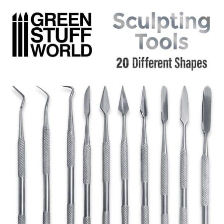 10x Outils de Sculpture