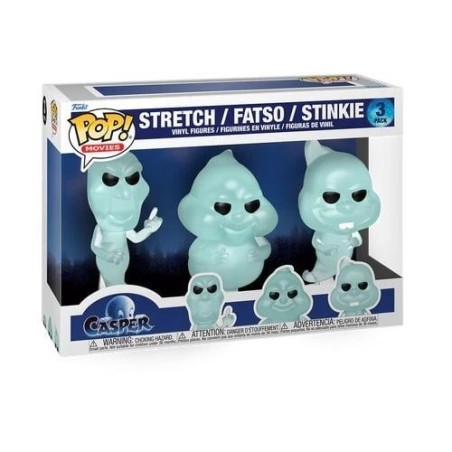 CASPER 30EME ANNIVERSAIRE - POP Movies - 3PK -Stretch, Fatso & Stinkie 