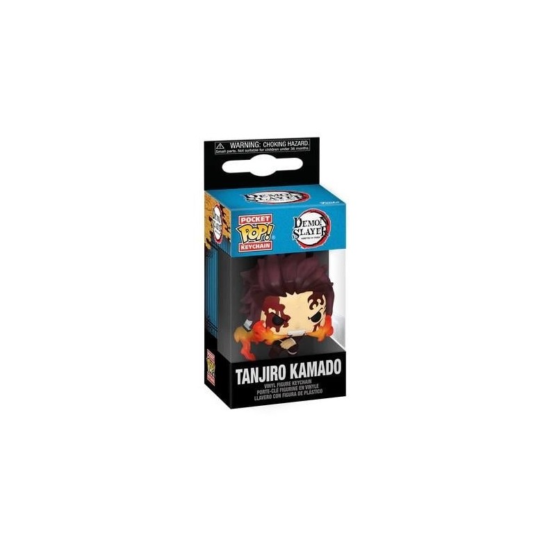 DEMON SLAYER - Pocket Pop Keychain - Tanjiro (Dancing Flash) 