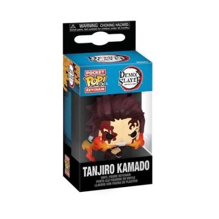 DEMON SLAYER - Pocket Pop Keychain - Tanjiro (Dancing Flash) 