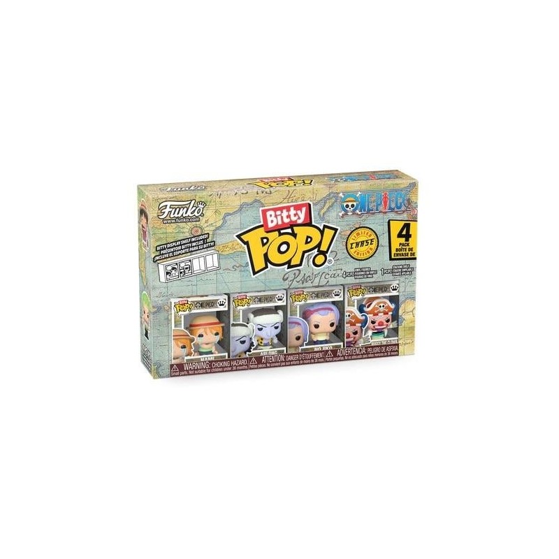 ONE PIECE - Bitty Pop 4 Pack 2.5cm - Nami 