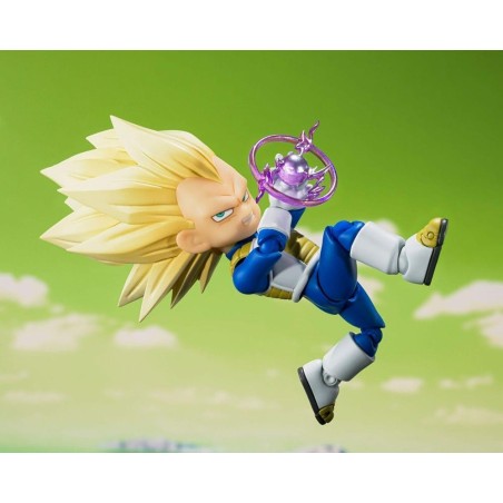 DRAGON BALL DAIMA - Super Saiyan 3 Mini Vegeta -Fig. S.H. Figuarts 8cm 