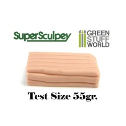 Super Sculpey Beige 55 gr. - Taille d'essai 2