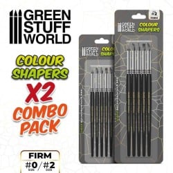 Pinceau Silicone - Colour Shapers TAILLE 0 et 2 - 10... 2