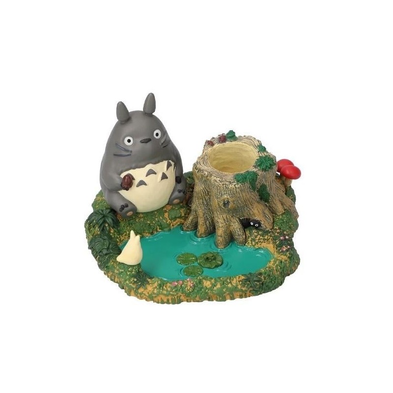 MON VOISIN TOTORO - Totoro au bord de la marre -Figurine Pot à Crayons 