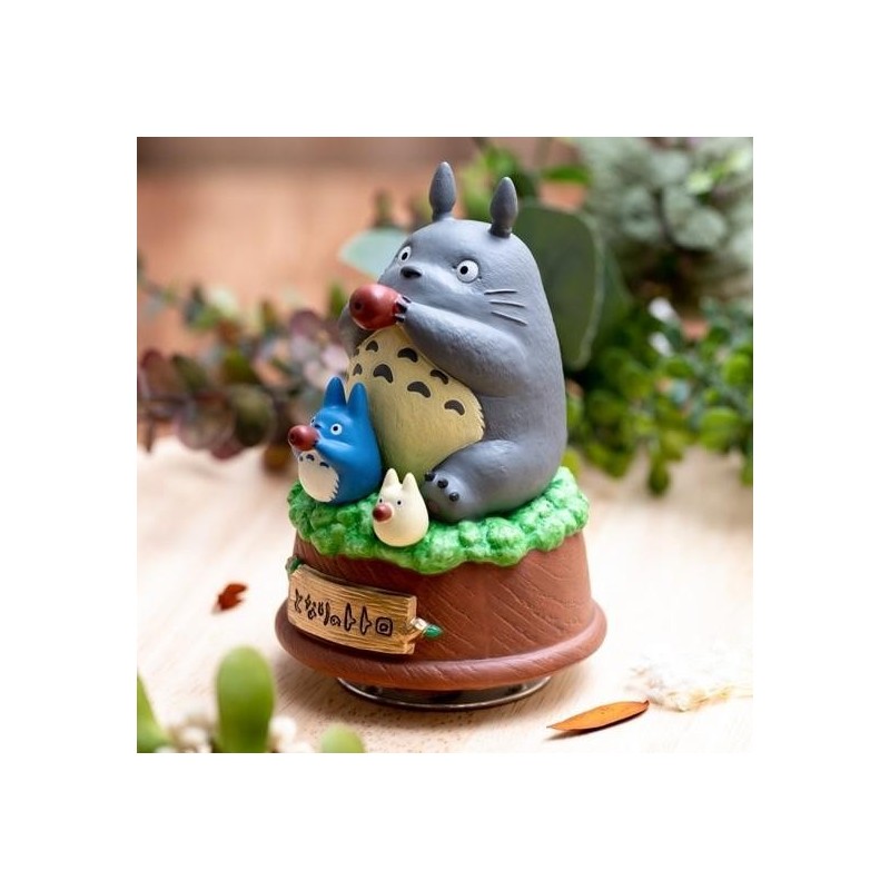 MON VOISIN TOTORO - Totoro joue de l'ocarina - Grande statue musicale 