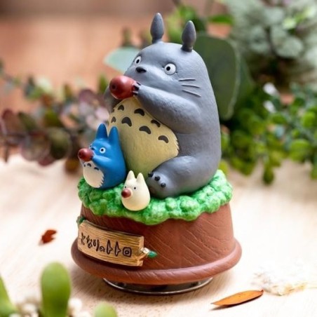 MON VOISIN TOTORO - Totoro joue de l'ocarina - Grande statue musicale 