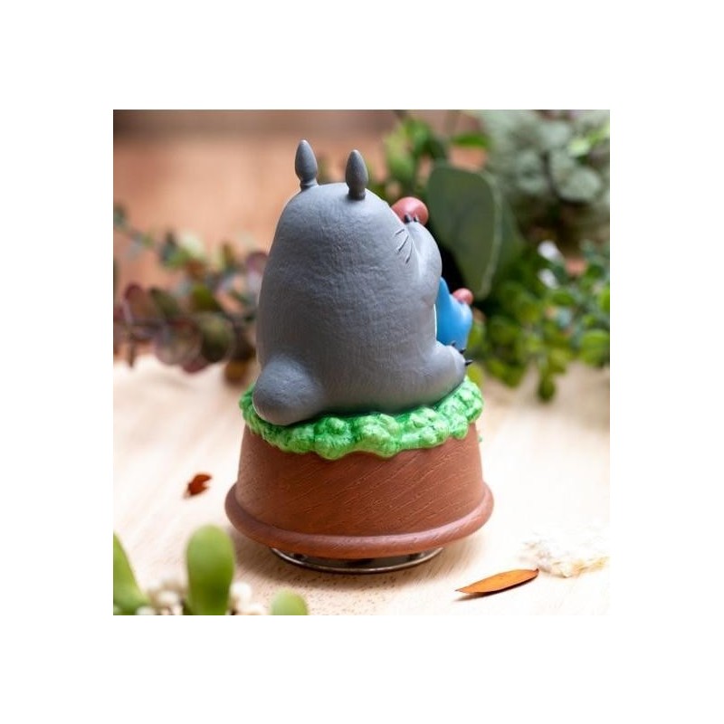 MON VOISIN TOTORO - Totoro joue de l'ocarina - Grande statue musicale 