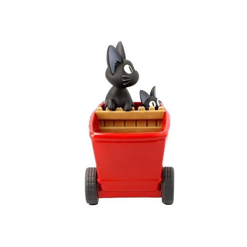 KIKI LA PETITE SORCIERE - Jiji chariot rouge - Diorama Planter 11.5cm 