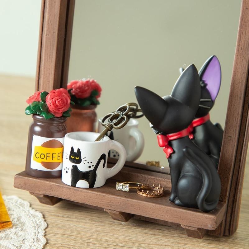 KIKI LA PETITE SORCIERE - Jiji devant la glace - Miroir 5.5x14x21cm 
