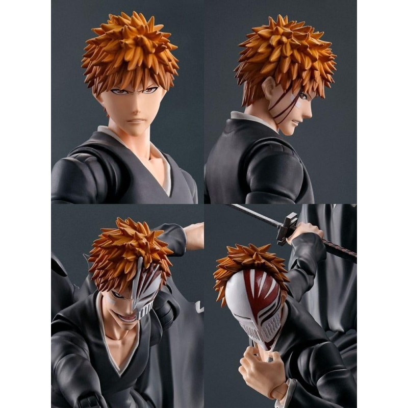 BLEACH - Ichigo Kurosaki "Getsugatensho" - Figurine S.H. Figuarts 16cm 