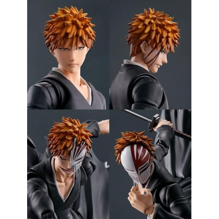 BLEACH - Ichigo Kurosaki "Getsugatensho" - Figurine S.H. Figuarts 16cm 