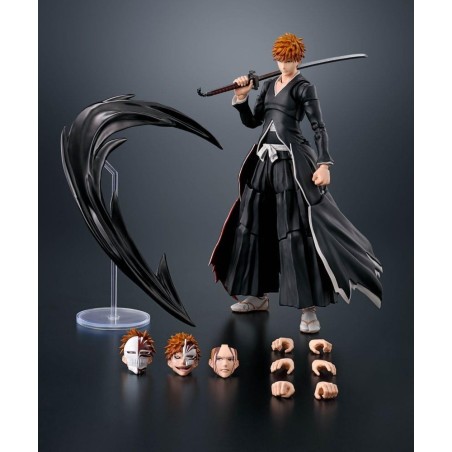 BLEACH - Ichigo Kurosaki "Getsugatensho" - Figurine S.H. Figuarts 16cm 