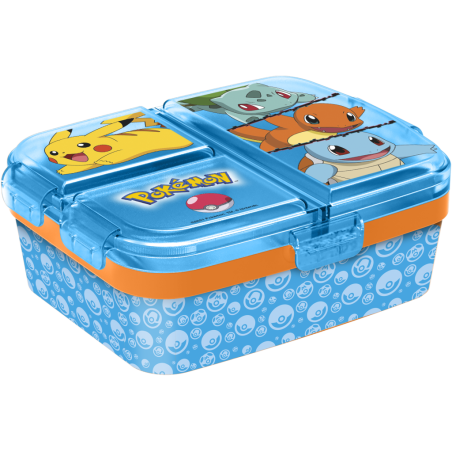 POKEMON - Starter - Lunch Box multi compartment 