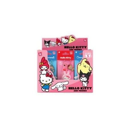 HELLO KITTY - Light-Up Star Series - Assortiment 9 Keychain 6-7cm 