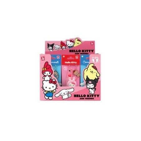 HELLO KITTY - Peach Series - Assortiment 12 Keychain 6-7cm 