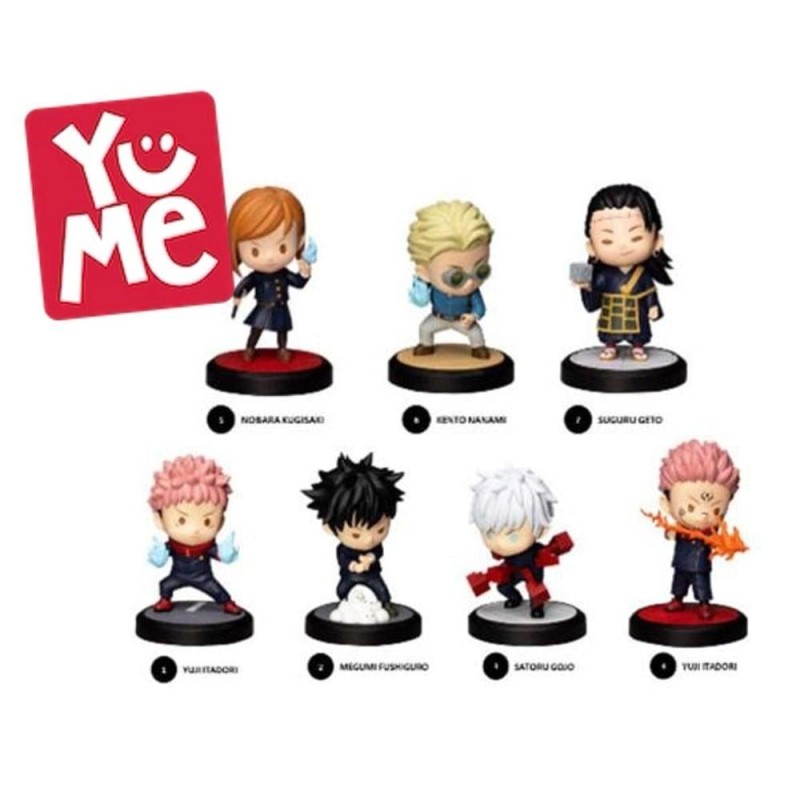 JUJUTSU KAISEN - Cursed Series - Assortiment 6 Figurines Blind Box 