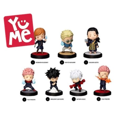 JUJUTSU KAISEN - Cursed Series - Assortiment 6 Figurines Blind Box 