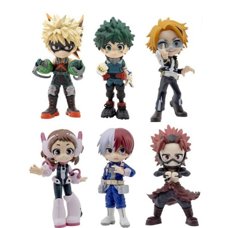 MY HERO ACADEMIA - Series 1 - Blind Box - Assortiment 6 Figurines 9cm 